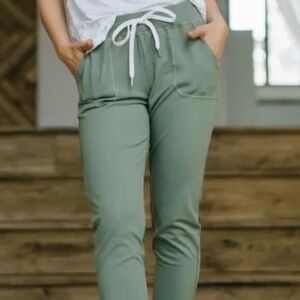 ZYIA Sage Green Jogger Pants